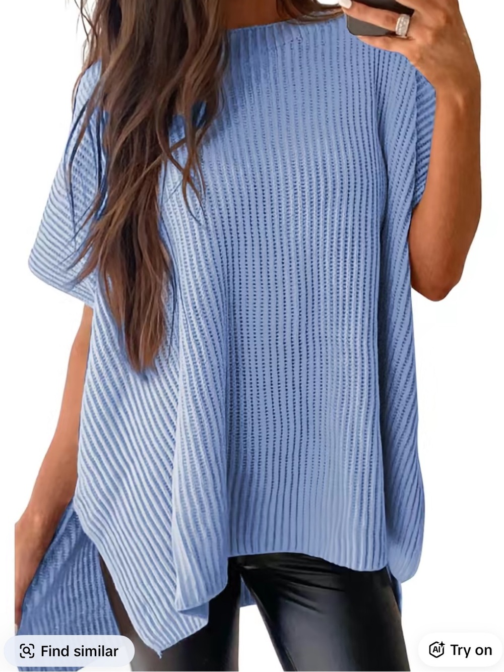 PLUS SIZE SWEATER TOP